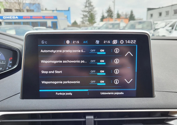 Peugeot 5008 cena 69900 przebieg: 184000, rok produkcji 2018 z Szczebrzeszyn małe 254